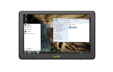 Monitor da tela de toque de Lilliput 10,1” LCD USB com o painel de toque de 4 fios/entrada Resistive de USB
