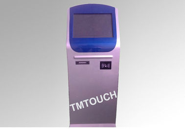 Multi-Função interativa feita sob encomenda ereta do quiosque de informação com o leitor de cartão da impressora térmica