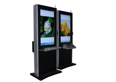 55 polegadas pagamento grande Digital Signage quiosque de LCD Self Service com Multi lingual teclado