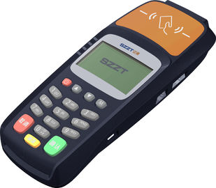 Terminal Handheld sem fio da posição, terminal do pagamento da posição com varredura do código de barras