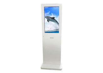 Trabalhos em rede sozinhos 1080P HD do Signage HDMI de Digitas do suporte branco da tela completa/separação