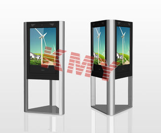 42" suporte LCD sozinho que anuncia o Signage ereto livre de Digitas do quiosque