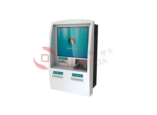 Quiosque do monitor da tela de toque do cartão de crédito bancário com o PPE do PCI 3,0 impressora de 80MM/de 60MM