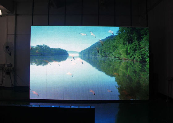 A exposição conduzida exterior síncrono do smd p16 com ângulo de vista largo conduziu a placa de propaganda