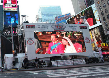 Tela video conduzida de alta resolução conduzida p10 exterior da exposição do grande smd da visão