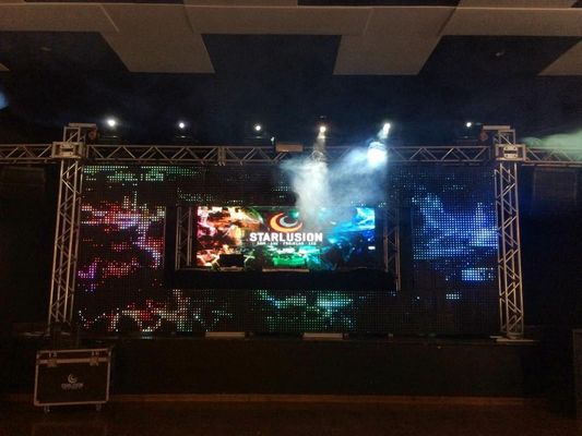 Rádio alugado da exposição de diodo emissor de luz de Digitas P4/controle de WIFI para o entretenimento