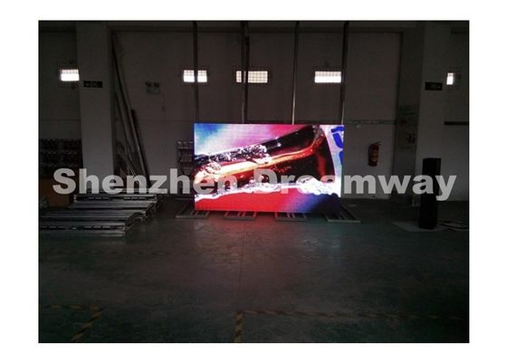 Exposição de diodo emissor de luz da propaganda P10 exterior, tela do diodo emissor de luz da cor completa de 6500 lêndeas