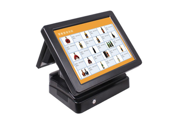 Tela de toque Resistive do fio da exposição 15" 5 do cliente dos terminais da posição da rede do restaurante