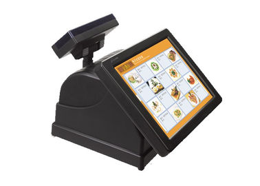 tela de toque Resistive de TFT LCD de 15 terminais interativos da posição da polegada para a barra do café
