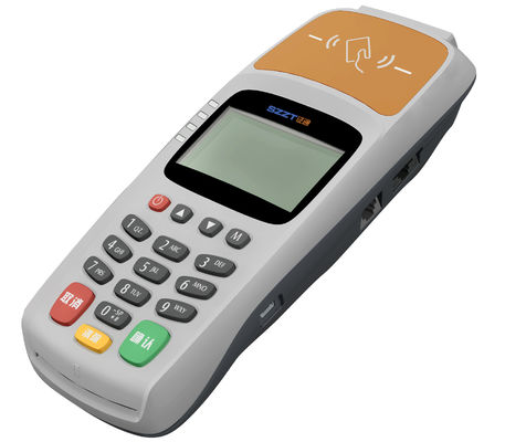 Terminal Handheld sem fio da posição, terminal do pagamento da posição com varredura do código de barras