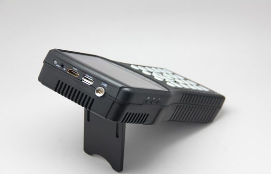 Polegada satélite portátil DVB-S2 do medidor 4,3 do inventor com terminal handheld da posição de HDMI