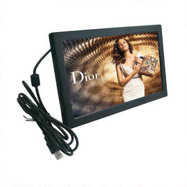 monitor da tela de toque do LCD da caixa do metal 10.1inch com HDMI+VGA+DVI