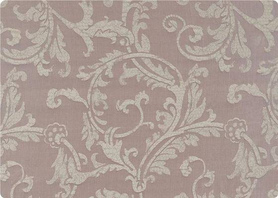 Tela 100% luxuosa da cortina da tela de estofamento do jacquard do algodão