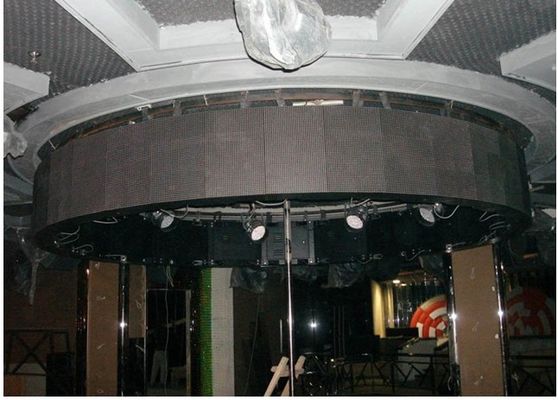 Parede conduzida flexível exterior das telas para a propaganda quadrada de compra